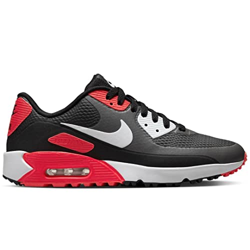 Nike Men's Air Max 90 G Spikeless Golf Shoes (Iron Grey/White-Black, us_Footwear_Size_System, Adult, Men, Numeric, Medium, Numeric_12)