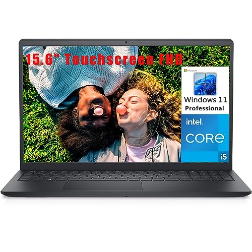 Dell Inspiron 15 3520 15.6" Touchscreen FHD Business Laptop Computer, Intel Quad-Core i5-1135G7 (Beat i7-1065G7), 16GB DDR4 RAM, 1TB PCIe SSD, 802.11AC WiFi, Bluetooth, Carbon Black, Windows 11 Pro