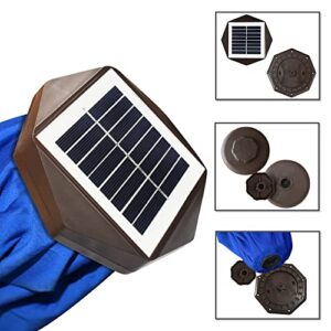 1 Set of Solar 9ft Sunumbrella Umbrella & Umbrella Cover