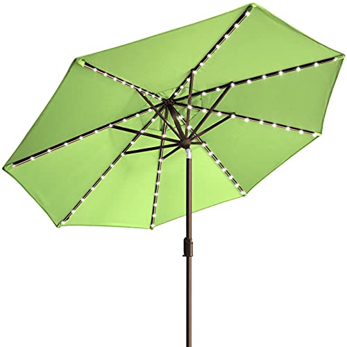 1 Set of Solar 9ft Sunumbrella Umbrella & Umbrella Cover