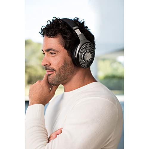 Focal Bathys Over-Ear Hi-Fi Bluetooth Wireless Headphones with Active Noise Cancelation (Renewed)