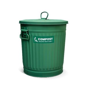 Compost Sticker - Organic Waste Only Bin Label - 3-5 Year Indoor/Outdoor Rated - Heavy Duty, Weather Proof, Ultra Durable - USA Made (6x2 inch), 4 Labels