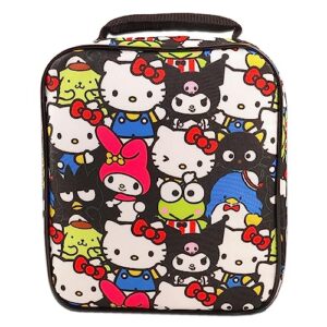 Hello Kitty Lunch Box Set for Girls - Bundle with Hello Kitty Lunch Bag Plus Water Bottle, Stickers, More | Hello Kitty and Friends Lunch Box