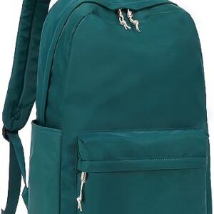 School Backpack for Teen Girls Women Laptop Backpack College Bookbags Middle School Travel Work Commuter Back Pack(Dark green)