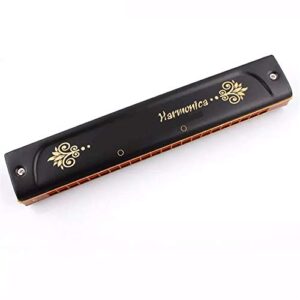 waazvxs t22k 22 holes harmonica mouth organ harp instrumentos abs comb key c professional musical instruments (color : key of db)
