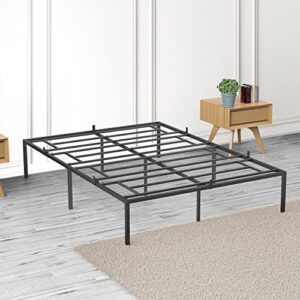 IDEALHOUSE Full Bed Frame with Storage 14 Inch Metal Platform Bed Frame with Steel Slat Support No Box Spring Needed,Mattress Foundation,Easy to Assemble…