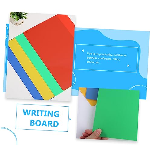 STOBOK 10pcs A4 Writing Pad Desk Mat for Desktop Desk Notepad Computer Desk Accessories Exam Writing Tablet Notepad Writing Pad Plastic Writing Pad Board for Writing Use Exam Board