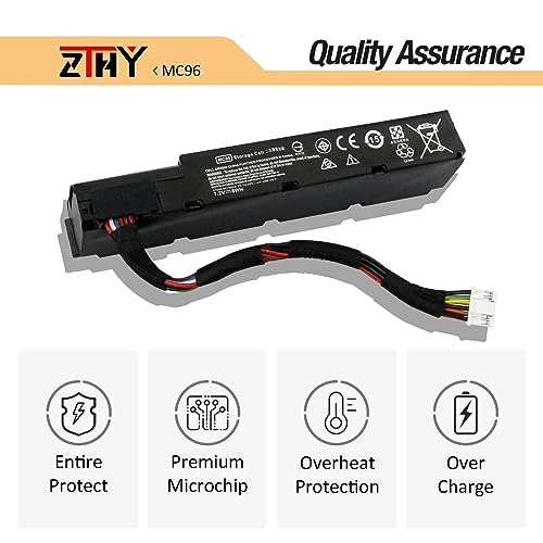 ZTHY MC96 Battery Replacement for HP Smart Array P840AR P440AR P840 P440 Raid Controller Smart Storage Series MC96G9 750450-001 786761-001 815983-001 727260-002 871264-001 878643-001 7.2V 8Wh 1100mAh