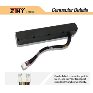 ZTHY MC96 Battery Replacement for HP Smart Array P840AR P440AR P840 P440 Raid Controller Smart Storage Series MC96G9 750450-001 786761-001 815983-001 727260-002 871264-001 878643-001 7.2V 8Wh 1100mAh