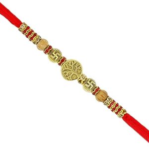 Tree of Life Rakhi for Brother Multicolor Beautiful & Fancy Designer Thread Raksha Bandhan Rakhi for Loving Brother Bhai RURAKH005