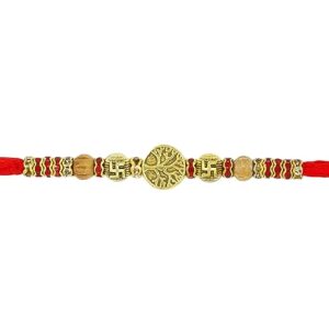 Tree of Life Rakhi for Brother Multicolor Beautiful & Fancy Designer Thread Raksha Bandhan Rakhi for Loving Brother Bhai RURAKH005