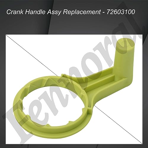 Fennoral 312283001 String Trimmer Handle/Crank Handle Assy Compatible with RYOBI P2009, RY252CS, RY253SS, RY254BC, RY25CSEMC, RY4CCS, RY4CSS, RYSST44, RYSST44VNM