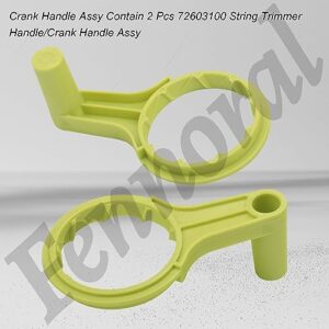 Fennoral 312283001 String Trimmer Handle/Crank Handle Assy Compatible with RYOBI P2009, RY252CS, RY253SS, RY254BC, RY25CSEMC, RY4CCS, RY4CSS, RYSST44, RYSST44VNM