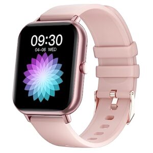 2023 newest 1.83" smart watch for womens,answer/make calls fitness tracker with heart rate sleep monitor,step counter,21 sports modes,activity trackers waterproof smart watch for android ios iphones