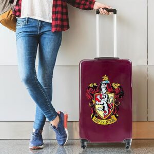 Harry Potter Luggage Carry On Hardshell Rolling Luggage Suitcase Travel Bag Gifts Merchandise Travel Stuff - Gryffindor