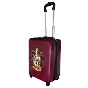 Harry Potter Luggage Carry On Hardshell Rolling Luggage Suitcase Travel Bag Gifts Merchandise Travel Stuff - Gryffindor