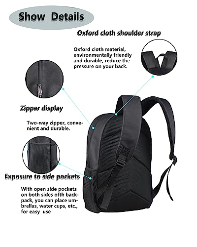 Ndw Unisex Anime Backpack 3d Printing Cosplay Casual Daypacks Novelty Double Shoulder Bag Travel Bag 7-One Size