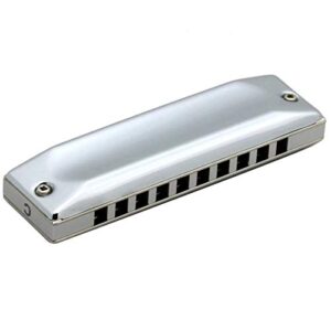 waazvxs 580/20 diatonic harmonica for ms series diatonic 10 holes mouth organ key c musical instruments armonica blues (color : key f)