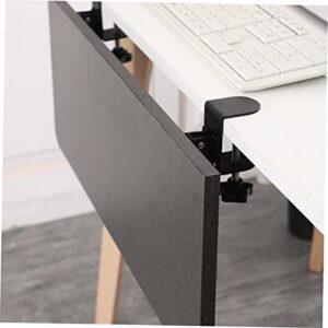 STOBOK 1 Set Foldable Bracket Keyboard Tray Keyboard Tray Track Wrist Rest Extension Bracket Foldable Keyboard Desktop Keyboard Table Trays for Eating Desktop Extension Board Bracket