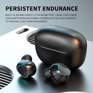 Hybrid Active Noise Cancelling Wireless Earbuds, in Ear Headphones IPX7Waterproof Bluetooth 5.3 Stereo Earphones, Immersive Sound Premium Deep Bass Headset Pro