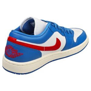 Air Jordan 1 Low Sport Blue Gym Red (Women's) Style Code: DC0774-416, Blauw, 40.5 EU