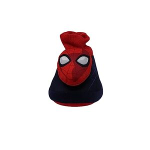 Marvel Spider-Man Sock-Top Slipper W/plush Spider-Man Head and web image on side of Slipper that all superhero's will love.