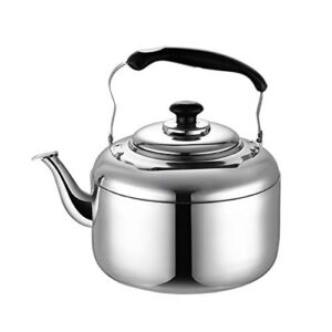 tea kettle, whistling tea kettle for stove top, 3l culinary grade stainless steel teapots hot water fast to boil, modern tea kettle for gas electric induction stove top