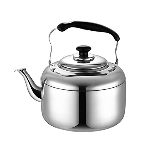 Tea kettle, Whistling Tea Kettle for Stove Top, 3L Culinary Grade Stainless Steel Teapots Hot Water Fast to Boil, Modern Tea Kettle for Gas Electric Induction Stove Top