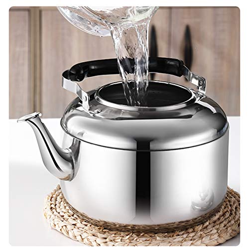 Tea kettle, Whistling Tea Kettle for Stove Top, 3L Culinary Grade Stainless Steel Teapots Hot Water Fast to Boil, Modern Tea Kettle for Gas Electric Induction Stove Top