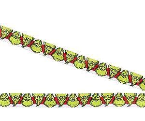 Dr. Seuss The Grinch Sink Stank Stunk Breakaway ID Badge Holder Lanyard w/ 2" Logo Rubber Pendant