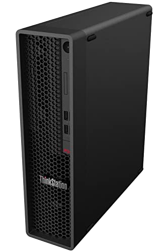 Lenovo ThinkStation P340 SFF Home & Business Desktop (Intel i7-10700 8-Core, 32GB RAM, 128GB PCIe SSD + 2TB HDD (3.5), Intel UHD 630, USB 3.2, Display Port, Win 10 Pro) Refurbished (Renewed)