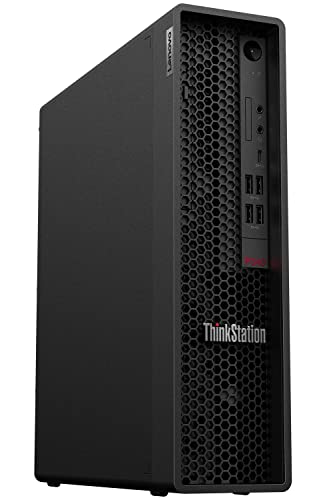 Lenovo ThinkStation P340 SFF Home & Business Desktop (Intel i7-10700 8-Core, 32GB RAM, 128GB PCIe SSD + 2TB HDD (3.5), Intel UHD 630, USB 3.2, Display Port, Win 10 Pro) Refurbished (Renewed)