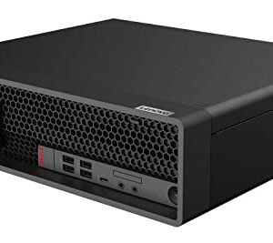 Lenovo ThinkStation P340 SFF Home & Business Desktop (Intel i7-10700 8-Core, 64GB RAM, 512GB SATA SSD, Intel UHD 630, USB 3.2, Display Port, SD Card, Black, Win 11 Pro) Refurbished (Renewed)