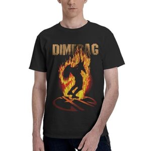 dimebag style singer darrell men's t-shirtfashion short sleeve t shirts youth popular summer cotton for dating top large black