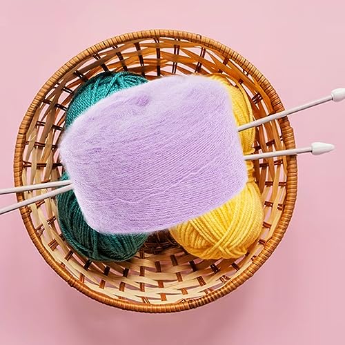 VILLCASE Crochet Thread Wool Yarn Hand Knitting Crochet Yarn Woven Thread Wool Thread Line Woolen Yarn for Knitting Crafts