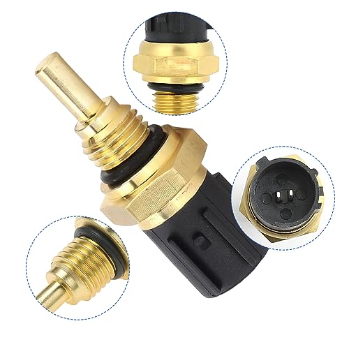 zipelo 48160-PGJ-003 New Differential Oil Temperature Sensor, Replaces Part Number 1434050 Engine Coolant Temperature Sensor, Compatible with Some 2003-2015 & 2006-2014 Vehicles, Car Accessories