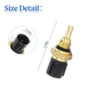 zipelo 48160-PGJ-003 New Differential Oil Temperature Sensor, Replaces Part Number 1434050 Engine Coolant Temperature Sensor, Compatible with Some 2003-2015 & 2006-2014 Vehicles, Car Accessories