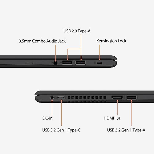 ASUS VivoBook 15 15.6" FHD Business Laptop Computer, Intel Quad-Core i5-1135G7 up to 4.2GHz (Beat i7-1065G7), 32GB DDR4 RAM, 1TB PCIe SSD, AC WiFi, Bluetooth, Black, Windows 11 Pro, BROAG HDMI Cable