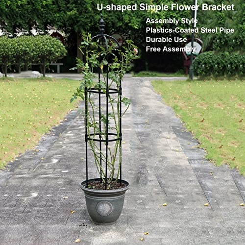 Trellis for Climbing Plants - Rustproof Plant Trellis Climbing Plant Support - Tomato Plant Trellis for Climbing Support Rose, Vegetable, Vines, Ivy, Jasmine Buogint