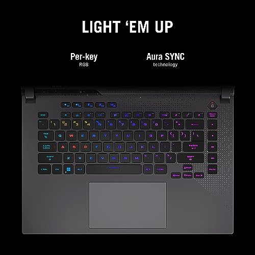 ASUS 2023 Newest ROG Strix G15 Gaming Laptop, 15.6" 2K 165Hz IPS Display, AMD Ryzen 7 6800H, NVIDIA GeForce RTX 3060, 32GB DDR5 RAM, 2TB SSD, Wi-Fi 6E, Bluetooth, Backlit Keyboard, Windows 11 Home