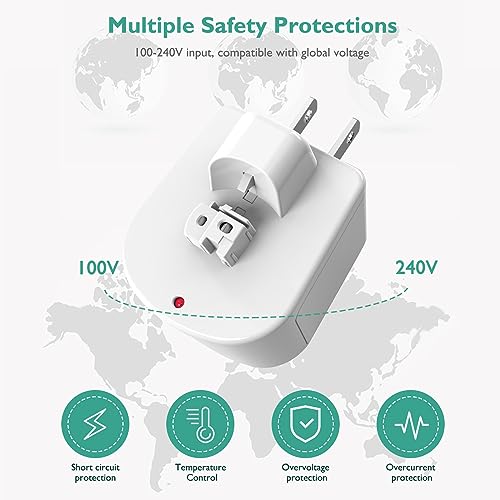 Lnauy Shaver Charger Stand Compatible with Panasonic ES-WL60-G ES-WL80-V ES2216PC ES2207P Wet Dry Electric Shaver for Women Close Curves Electric Razor Charger Base Power Supply Adapter Replacement