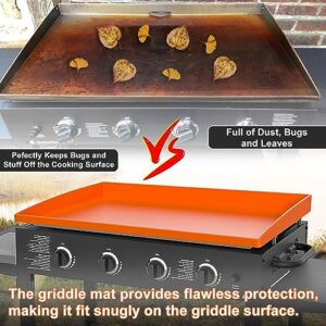 36" Griddle Mat for Blackstone Griddle Cover 36 Inch ENUODA Heavy Duty Food Grade Silicone Griddle Buddy Mat 36 Inch Protect Griddle Year-round, Upgrade All-edge Coverage