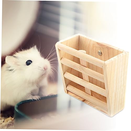 Mipcase Pet Supplies Rabbit Hay Feeder Rack Hay Feeder Manger Rack Hamster Hay Chinchilla Hay Alfalfa Hay Pet Accessories Hook up Cage Grass Frame Guinea Pig Bamboo Alfalfa Rabbit Hay