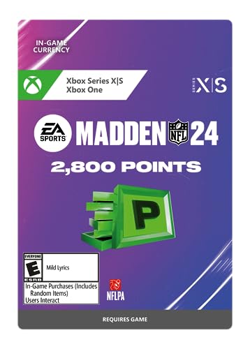 MADDEN NFL 24: 2800 MADDEN POINTS - Xbox [Digital Code]