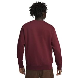 Nike NSW Club Fleece Crew (Large, Dark Beetroot)