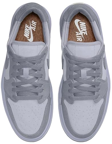 Nike Womens Air Jordan 1 LV8D Elevated Lifestyle Sneakers (Stealth/Titanium, us_Footwear_Size_System, Adult, Women, Numeric, Medium, Numeric_7)