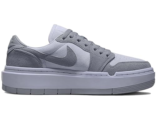 Nike Womens Air Jordan 1 LV8D Elevated Lifestyle Sneakers (Stealth/Titanium, us_Footwear_Size_System, Adult, Women, Numeric, Medium, Numeric_7)