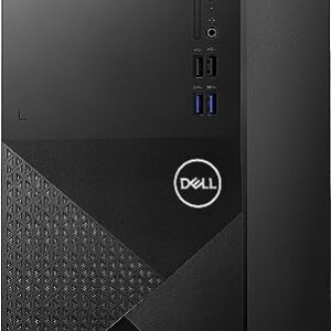 Dell Vostro 3910 Business Desktop Computer, 12th Gen Intel Core i7-12700 Processor, 32GB DDR4 RAM, 512GB NVMe SSD + 1TB HDD, WiFi 6, DVD-RW, Display Port, HDMI, SD Card Reader, Windows 11 Pro, Black