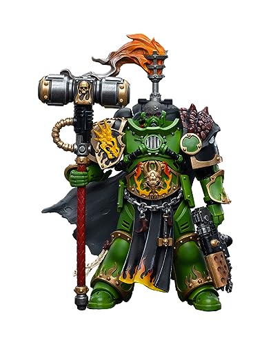 HiPlay JoyToy Warhammer 40K Salamanders Captain Adrax Agatone 1:18 Scale Collectible Action Figure