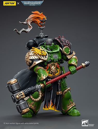 HiPlay JoyToy Warhammer 40K Salamanders Captain Adrax Agatone 1:18 Scale Collectible Action Figure